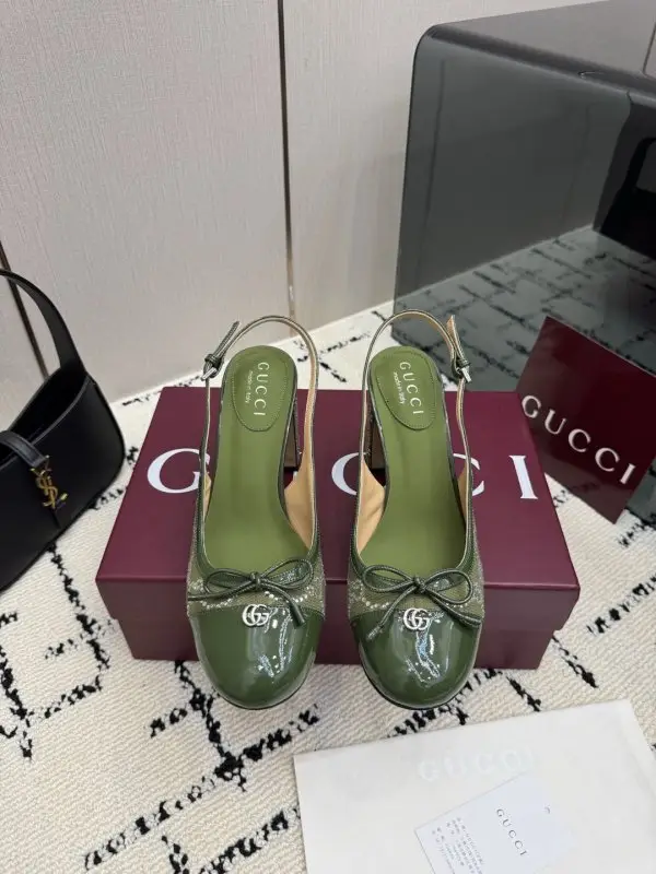 Gucci Туфлі Horsebit на підборах — Фото 2