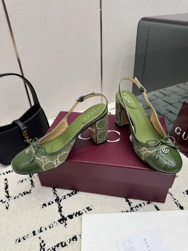 Gucci Туфлі Horsebit на підборах — Фото 3
