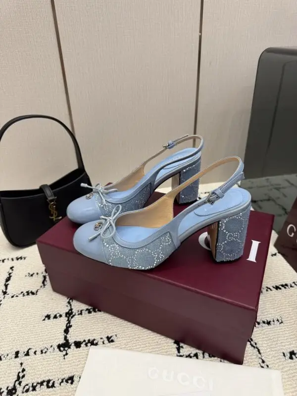 Gucci Туфлі Horsebit на підборах — Фото 4