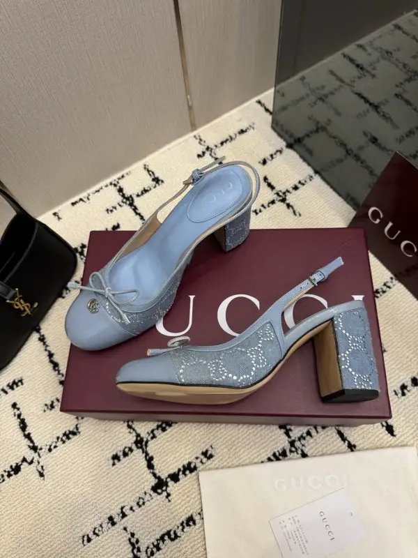 Gucci Туфлі Horsebit на підборах — Фото 5
