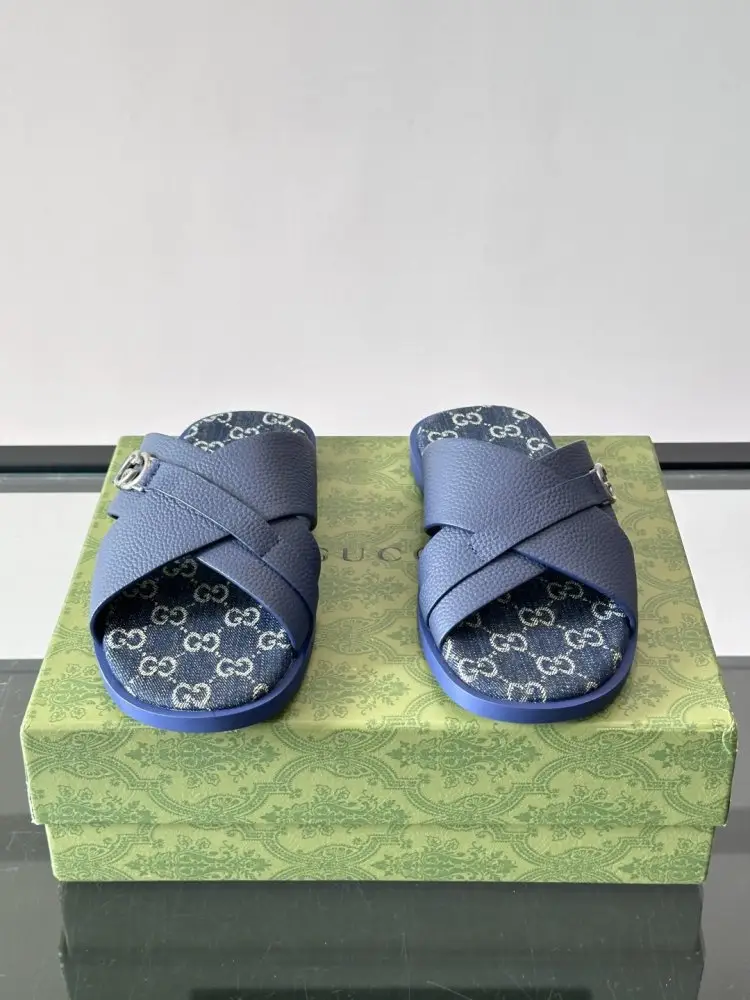 Gucci Шлепанцы мужские — Фото 2