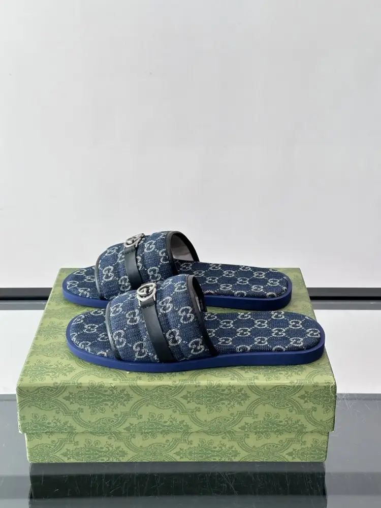 Gucci Шлепанцы мужские — Фото 3