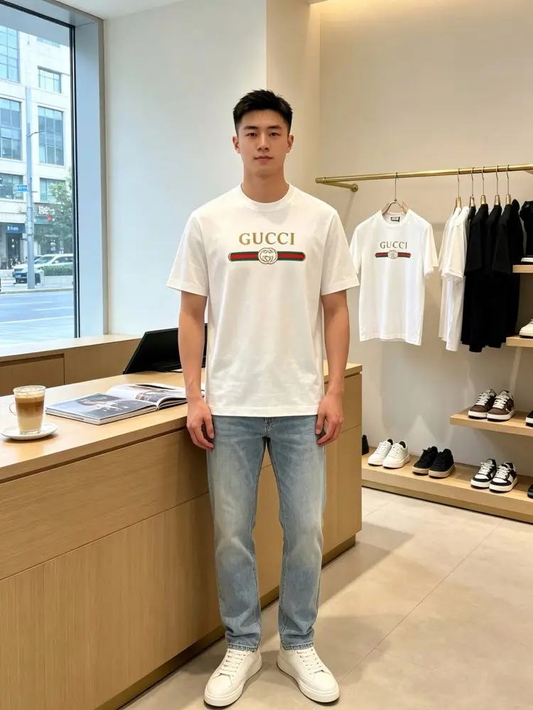 Gucci Футболка чоловіча — Фото 3