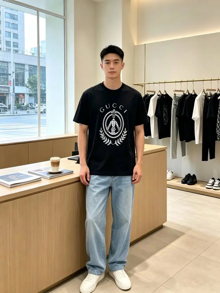 Gucci Футболка мужская — Фото 3