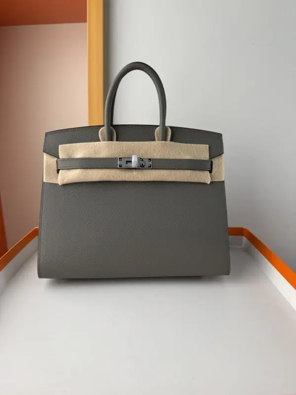 Hermes Сумка Birkin 25 см в коже Epsom — Фото 1