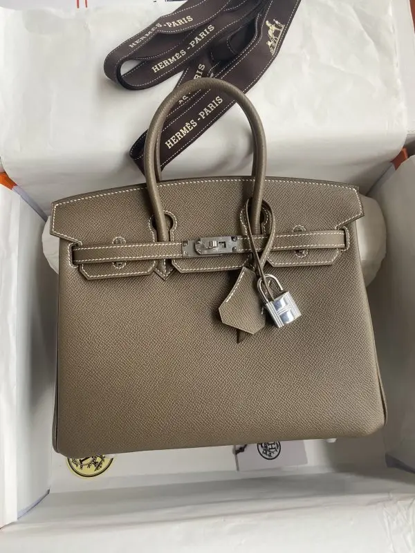 Hermes Сумка Birkin 25 см в шкірі Epsom — Фото 1