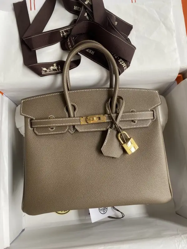 Hermes Сумка Birkin 25 см в шкірі Epsom — Фото 1