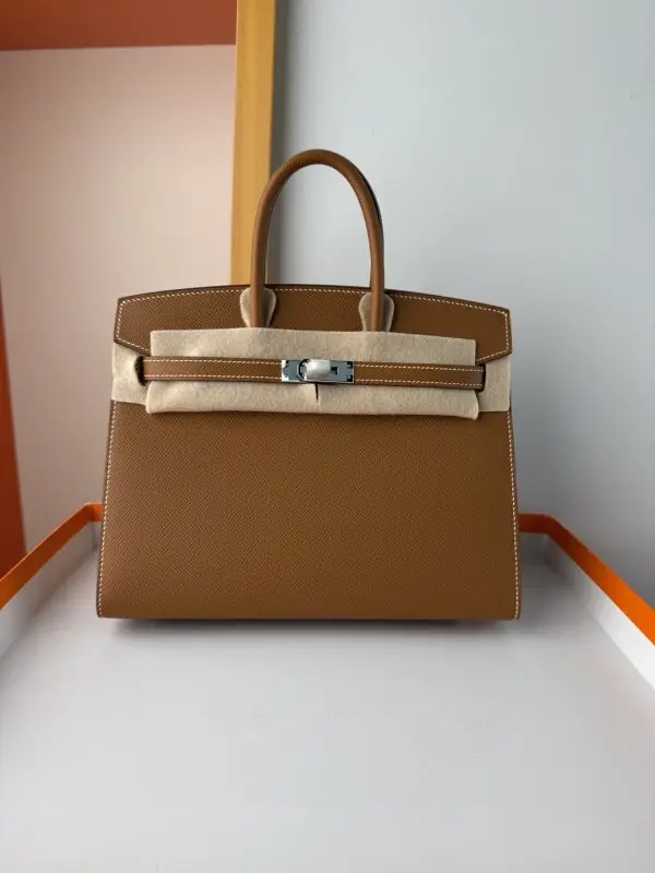Hermes Сумка Birkin 25 см в коже Epsom — Фото 1