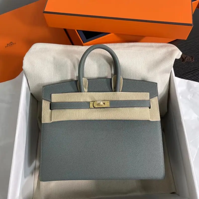 Hermes Сумка Birkin 25 см в коже Epsom — Фото 1