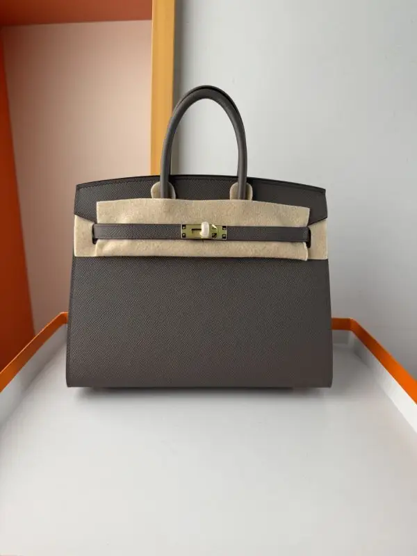 Hermes Сумка Birkin 25 см в коже Epsom — Фото 1