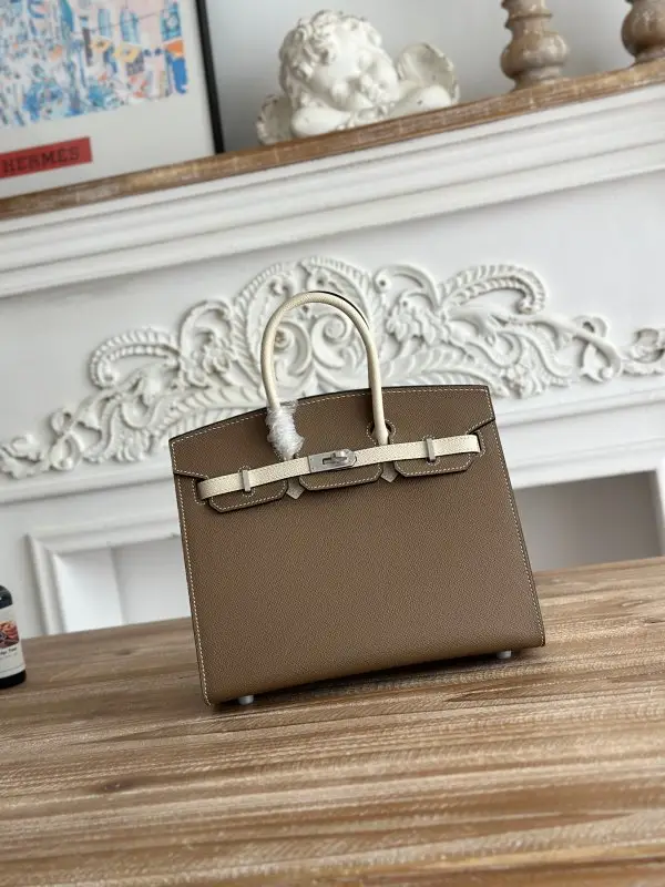 Hermes Сумка Birkin 25 см в шкірі Epsom — Фото 1
