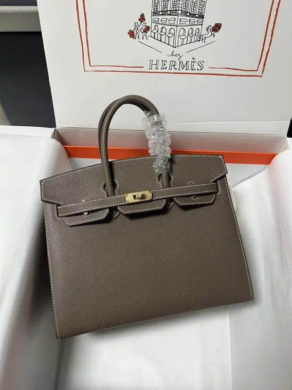 Hermes Сумка Birkin 25 см в шкірі Epsom — Фото 1