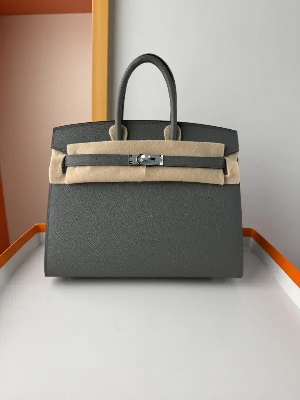 Hermes — Сумка Birkin 25 см в коже Epsom