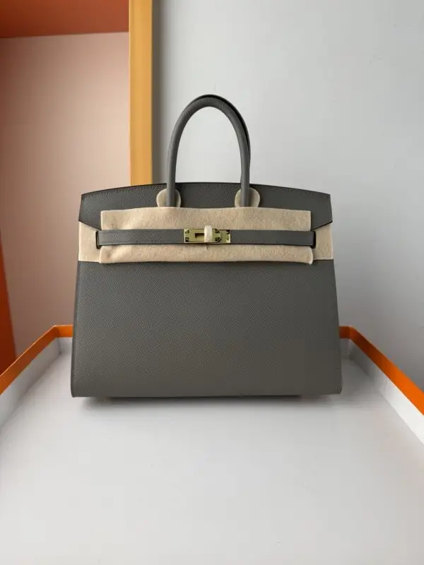 Hermes — Сумка Birkin 25 см в шкірі Epsom