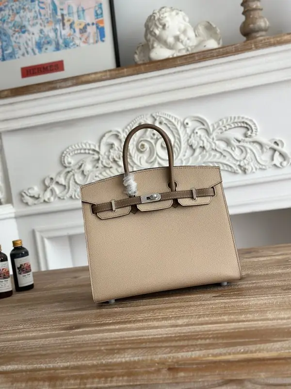 Hermes — Сумка Birkin 25 см в шкірі Epsom