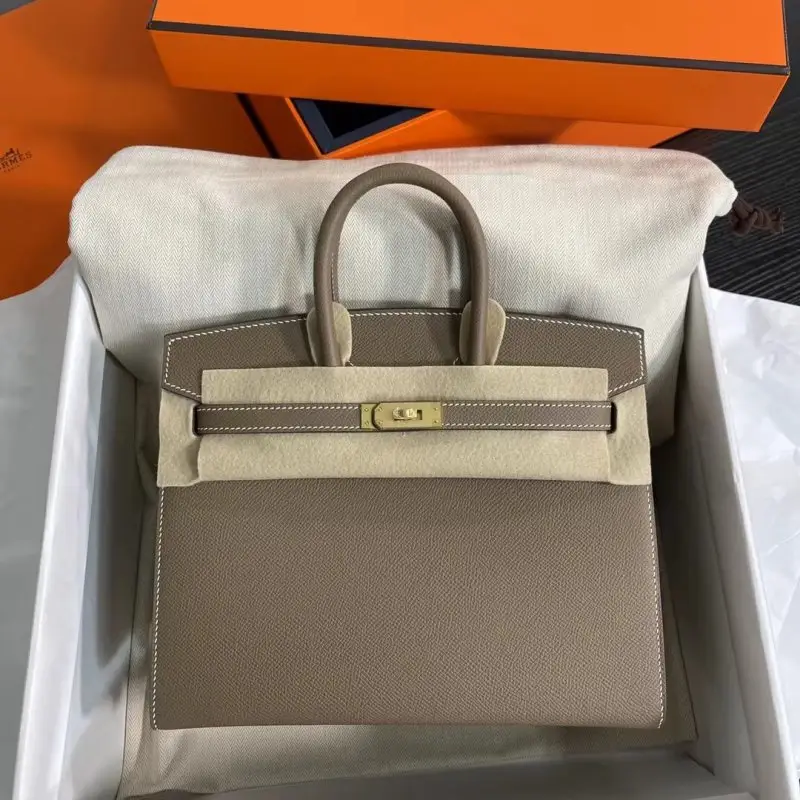 Hermes — Сумка Birkin 25 см в шкірі Epsom