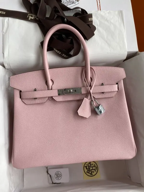 Hermes — Сумка Birkin 25 см в коже Epsom