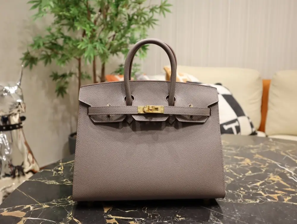 Hermes — Сумка Birkin 25 см в коже Epsom
