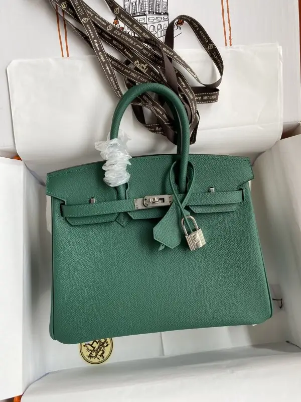 Hermes — Сумка Birkin 25 см в коже Epsom
