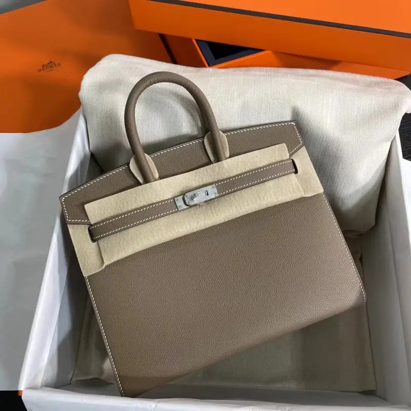 Hermes Сумка Birkin 25 см в коже Epsom — Фото 2