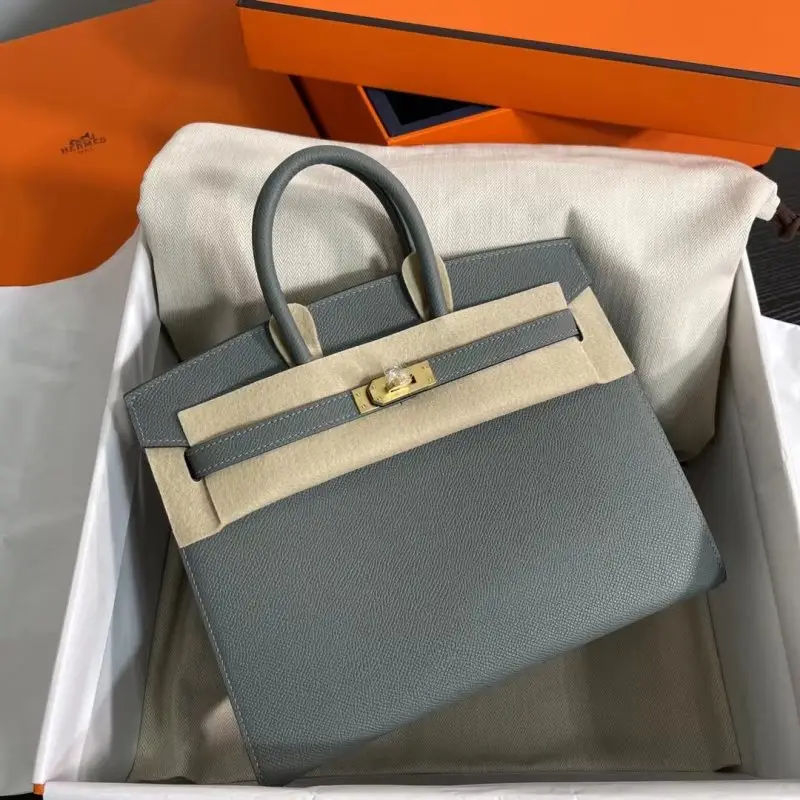 Hermes Сумка Birkin 25 см в коже Epsom — Фото 2