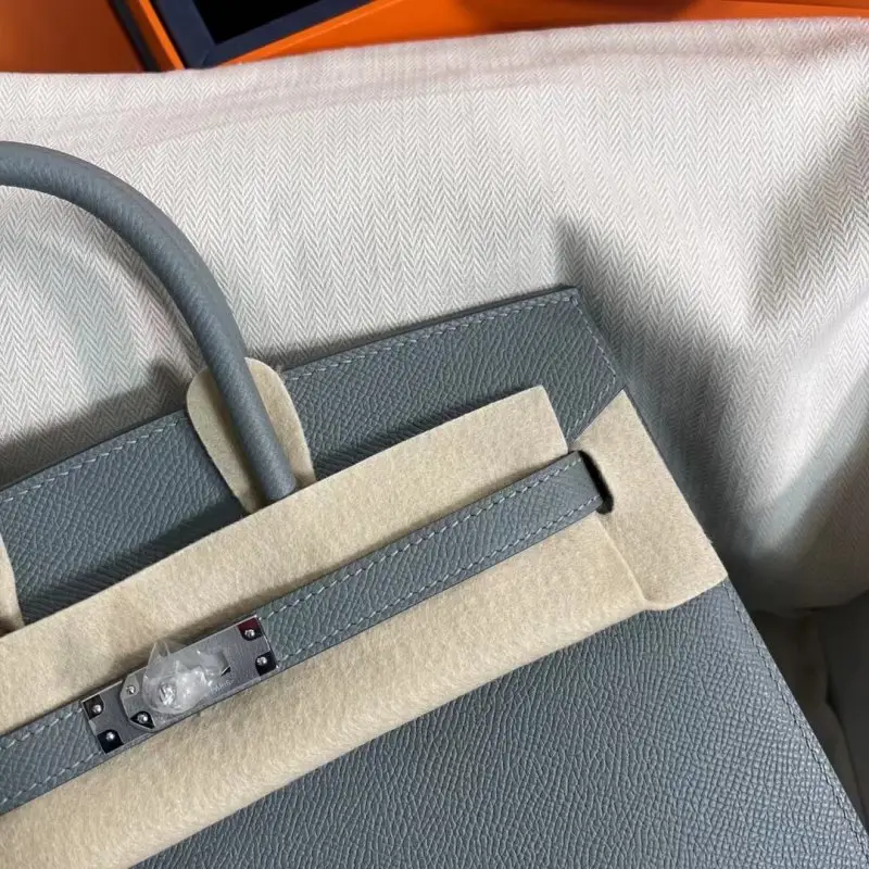 Hermes A bag Birkin 25 cm at skin Epsom — Photo 3