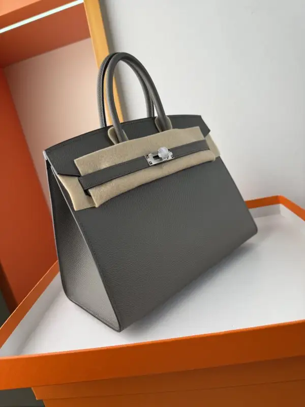 Hermes Сумка Birkin 25 см в коже Epsom — Фото 3