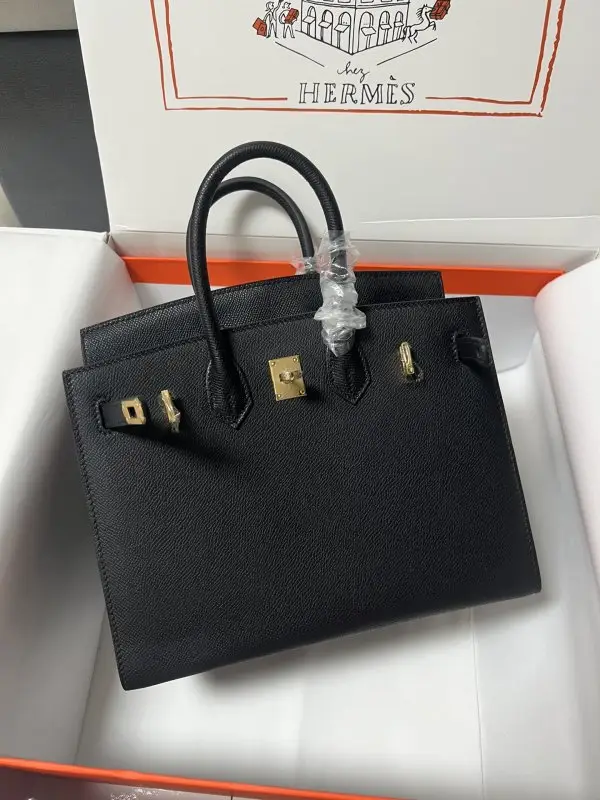 Hermes A bag Birkin 25 cm at skin Epsom — Photo 3