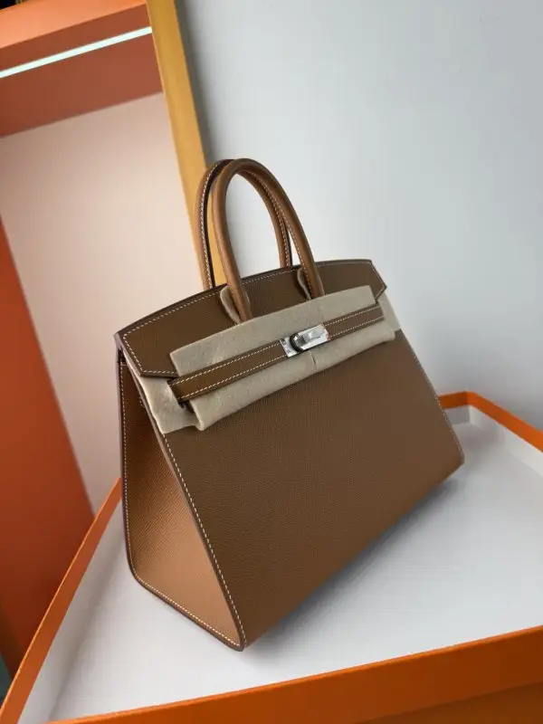 Hermes Сумка Birkin 25 см в коже Epsom — Фото 3