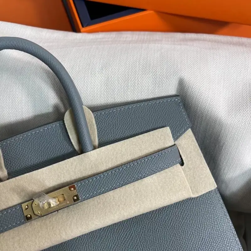 Hermes Сумка Birkin 25 см в коже Epsom — Фото 3