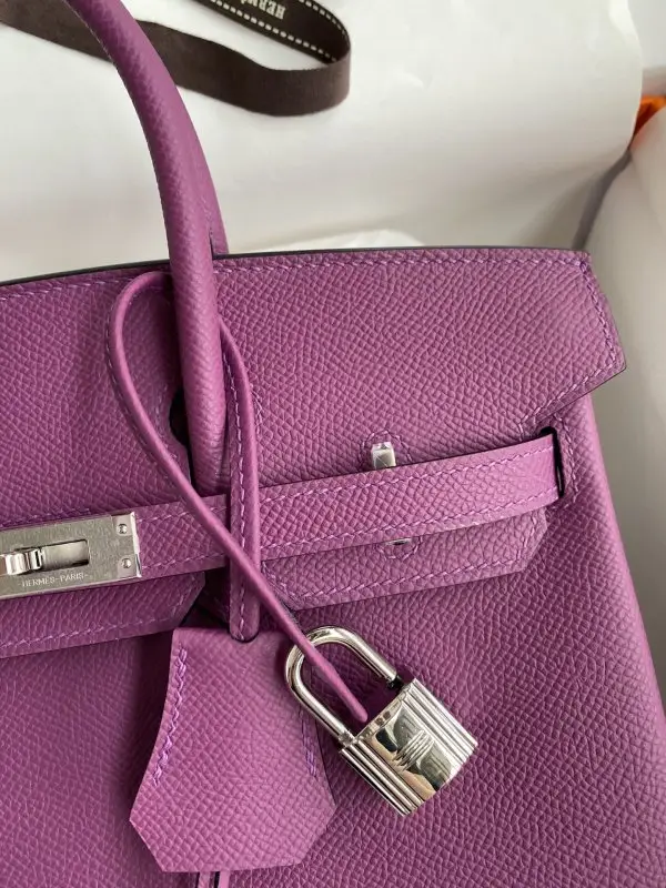 Hermes A bag Birkin 25 cm at skin Epsom — Photo 3