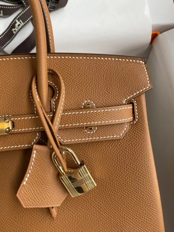 Hermes Сумка Birkin 25 см в коже Epsom — Фото 3