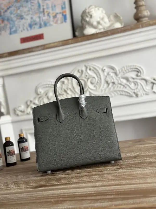 Hermes Сумка Birkin 25 см в коже Epsom — Фото 3