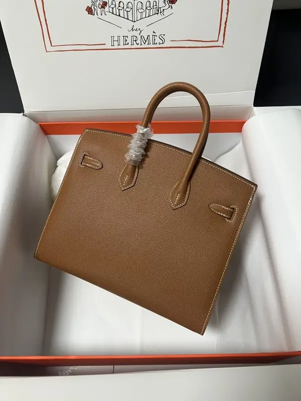 Hermes Сумка Birkin 25 см в коже Epsom — Фото 3
