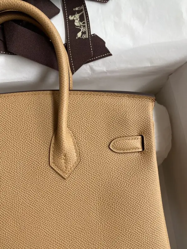 Hermes Сумка Birkin 25 см в коже Epsom — Фото 4