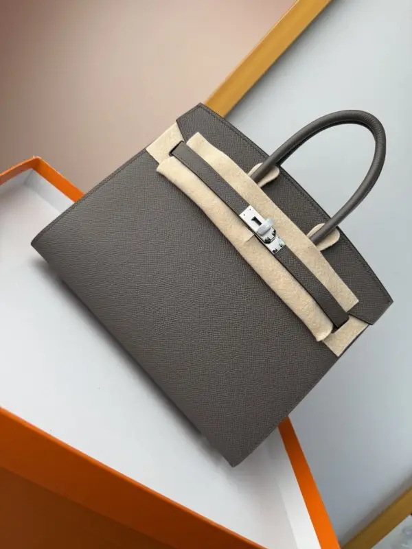 Hermes Сумка Birkin 25 см в коже Epsom — Фото 4