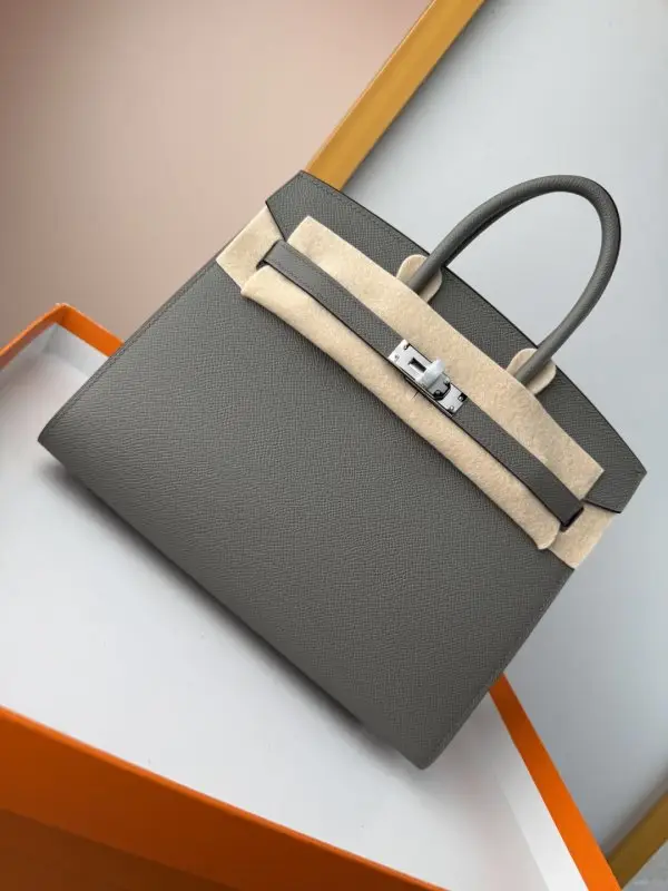 Hermes Сумка Birkin 25 см в коже Epsom — Фото 4
