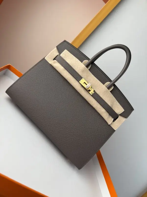 Hermes Сумка Birkin 25 см в коже Epsom — Фото 4