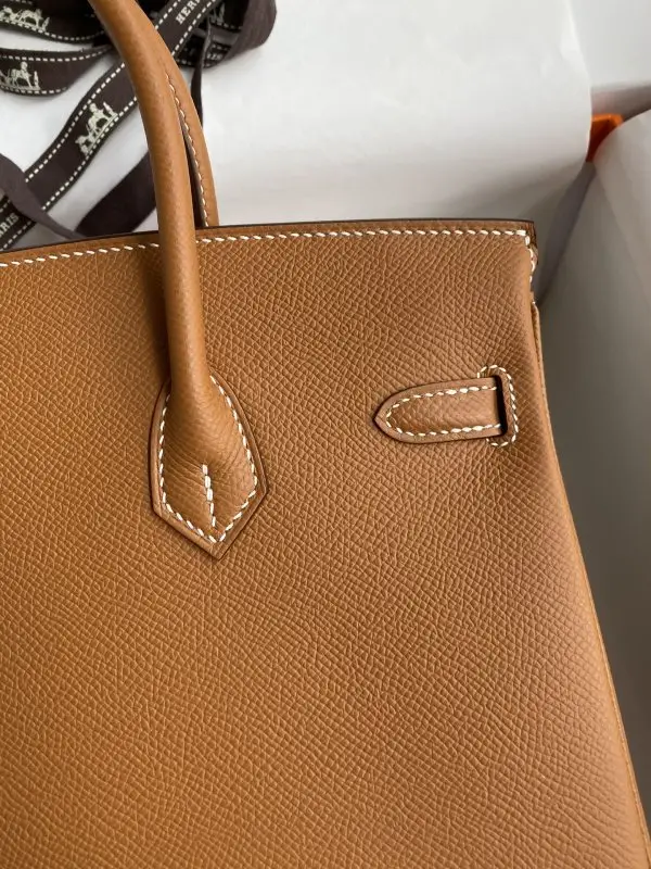 Hermes Сумка Birkin 25 см в коже Epsom — Фото 4
