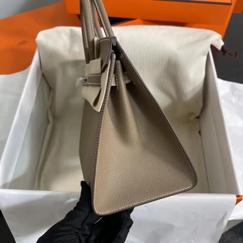 Hermes Сумка Birkin 25 см в коже Epsom — Фото 5