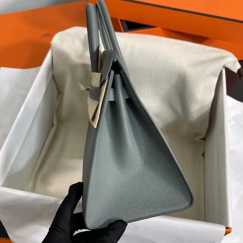 Hermes Сумка Birkin 25 см в коже Epsom — Фото 5