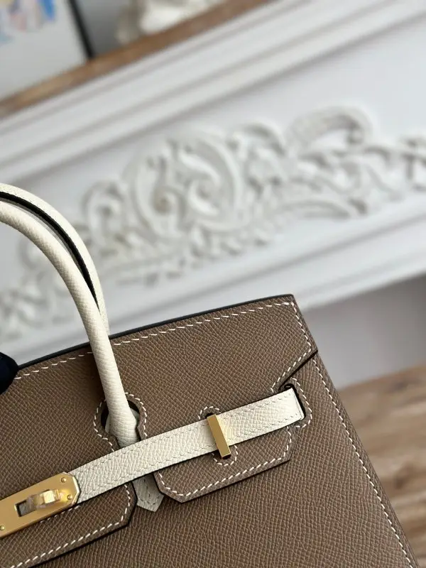 Hermes A bag Birkin 25 cm at skin Epsom — Photo 5