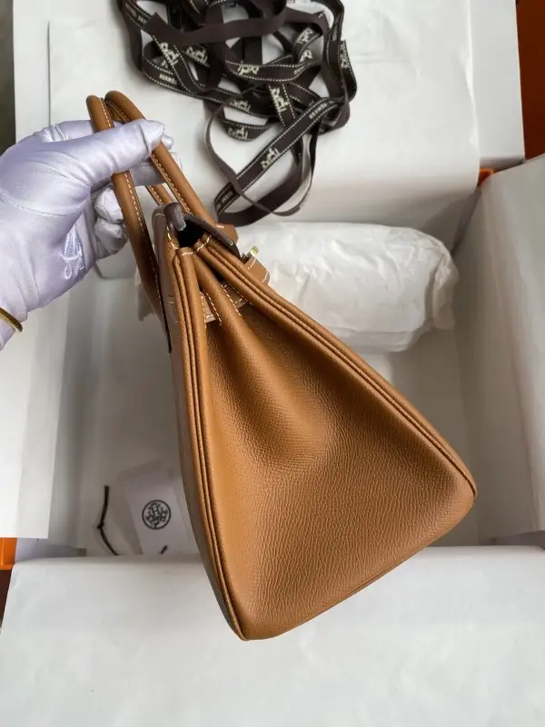Hermes Сумка Birkin 25 см в коже Epsom — Фото 5