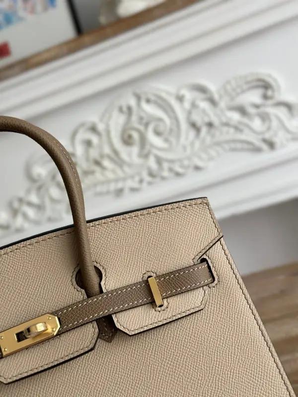 Hermes Сумка Birkin 25 см в коже Epsom — Фото 5