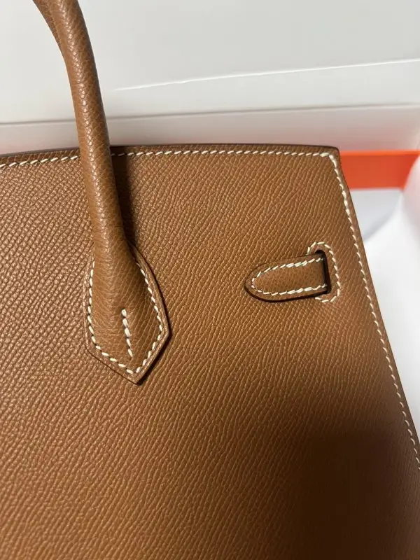 Hermes Сумка Birkin 25 см в коже Epsom — Фото 5