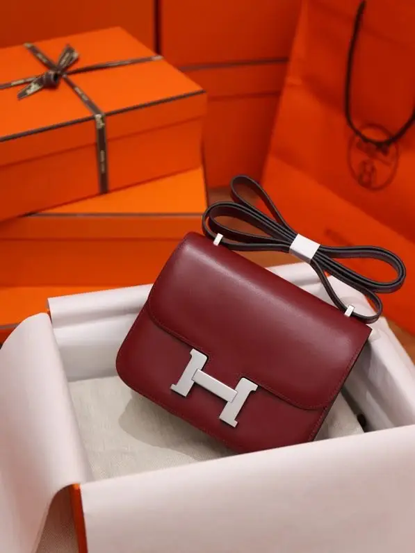 Hermes Сумка Constance 19 см в шкірі box — Фото 2