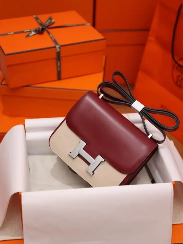 Hermes Сумка Constance 19 см в шкірі box — Фото 3