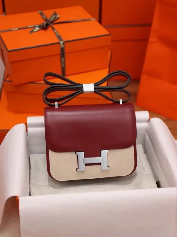 Hermes Сумка Constance 19 см в шкірі box — Фото 5