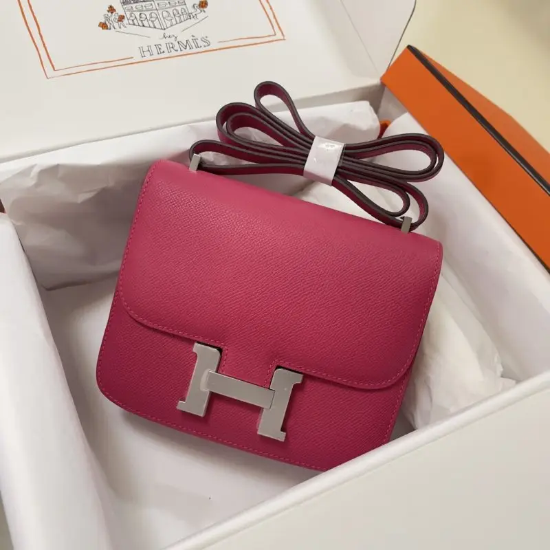 Hermes — A bag Constance 19 cm at skin Epsom