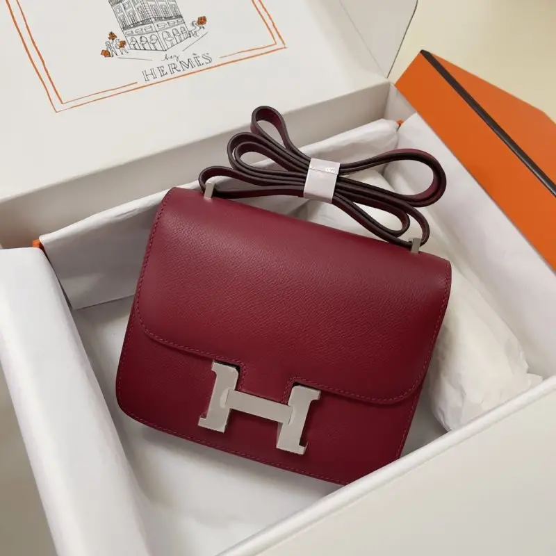 Hermes — Сумка Constance 19 см в шкірі Epsom